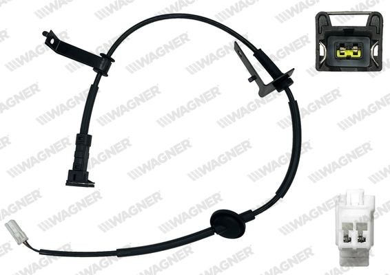 ABS-givare WAGNER ABS00624 WAGNER ABS00624: ABS-sensor Hyundai GETZ 2008