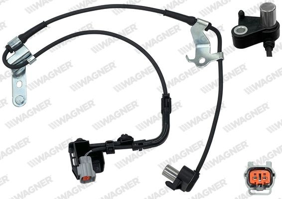 Sensor, ABS WAGNER ABS00694 WAGNER ABS00694 Hjulhastighetsfoler MAZDA TRIBUTE 2005