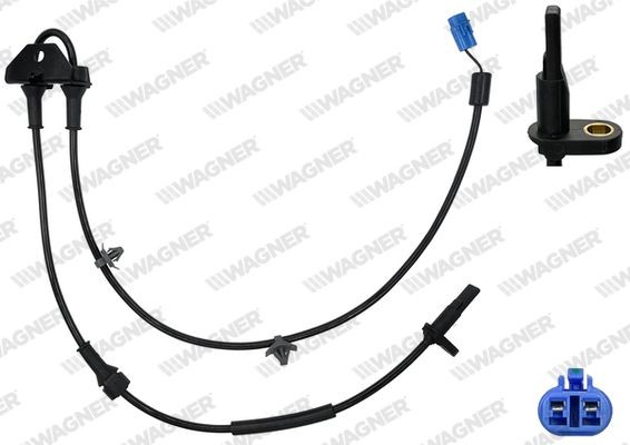 WAGNER Snímač počtu otáčok kolesa ABS00730 ABS00730 WAGNER Snímač ABS Fiat lacné