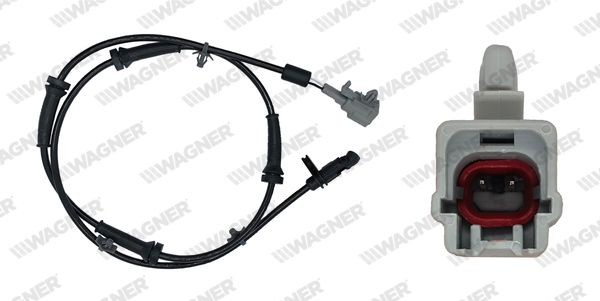 Wielsnelheidssensor (ABS) WAGNER ABS00798 WAGNER ABS00798: Abs sensor Nissan QASHQAI 2010
