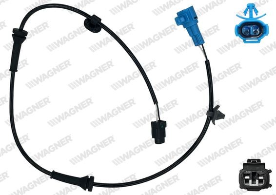 WAGNER Αισθητήρας, στροφές τροχού ABS00906 Αισθητήρας ABS Suzuki EY, GY ABS00906 WAGNER