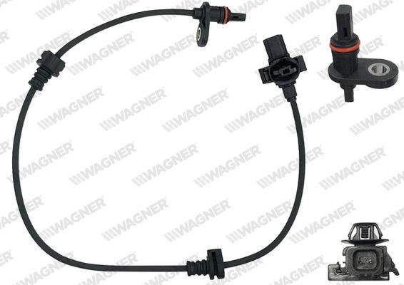 WAGNER Devējs, Riteņu griešanās ātrums ABS00991 WAGNER ABS00991 ABS devējs HONDA Civic VIII Sedan (FD, FA) lēti