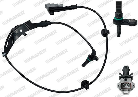 WAGNER Wielsnelheidssensor (ABS) ABS01002 ABS01002 WAGNER Rem, sensor Toyota GUN1_ prijs