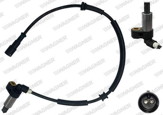 WAGNER Sensor, ABS ABS01003 WAGNER ABS01003 ABS sensor Megane I Varebil / Hatchback (SA0/1_) pris