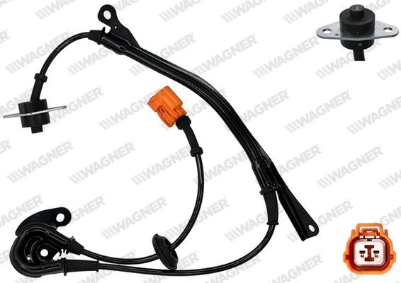 WAGNER Capteur ABS ABS01054 WAGNER ABS01054 Capteurs ABS Honda Civic Aerodeck prix