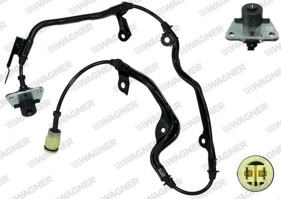 WAGNER Capteur ABS ABS01056 WAGNER ABS01056 Capteur de roue Honda Civic Aerodeck prix