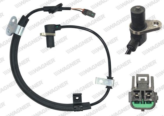 Sensor, ABS WAGNER ABS01087 WAGNER ABS01087 ABS sensor NISSAN MICRA 1999