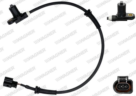 WAGNER Sensor, ABS ABS01131 Hjulhastighetsfoler WAGNER IBIZA ABS01131 billige