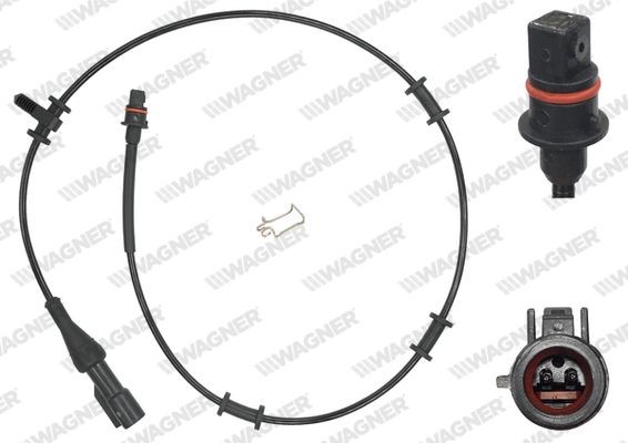 Wielsnelheidssensor (ABS) WAGNER ABS01141 WAGNER ABS01141 Wielsensor JAGUAR XJ 2010
