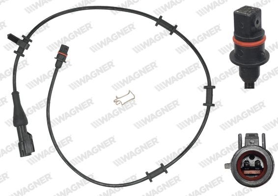 Wielsnelheidssensor (ABS) WAGNER ABS01142 WAGNER ABS01142: Wielsensor Jaguar XF 2009