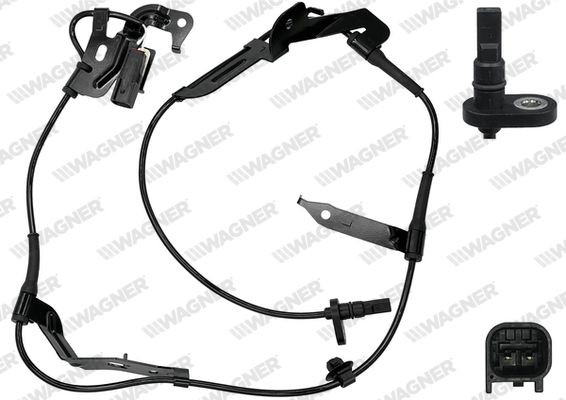 Wielsnelheidssensor (ABS) WAGNER ABS01151 WAGNER ABS01151: Rem, sensor Ford RANGER 2014