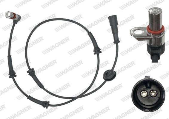 Devējs, Riteņu griešanās ātrums WAGNER ABS01162 WAGNER ABS01162 ABS devējs LAND ROVER DISCOVERY 2001