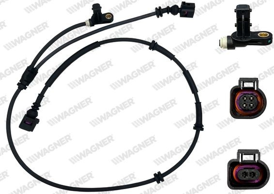 WAGNER Αισθητήρας, στροφές τροχού ABS01198 Αισθητήρας ABS WAGNER AROSA ABS01198 φθηνά