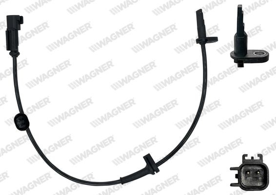 WAGNER ABS-anturi ABS01233 WAGNER ABS01233 FORD USA Mustang Mk6 Cabriolet abs anturi hinta