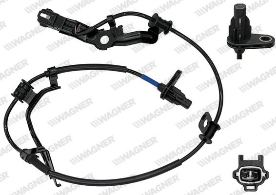 WAGNER Snímač počtu otáčok kolesa ABS01247 Čidlo abs ABARTH WAGNER ABS01247