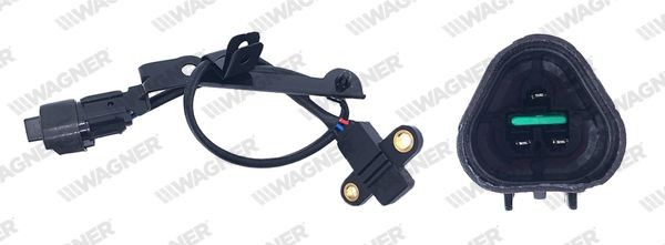 Generatore di impulsi, Albero a gomiti WAGNER CRS00186 WAGNER CRS00186 Sensore albero motore Hyundai ATOS 2003