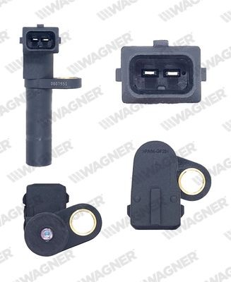 WAGNER Gerador de impulsos, cambota CRS00252 WAGNER CRS00252 Sensor de rotações gestão do motor Ford Escort MK4 Carrinha baratos