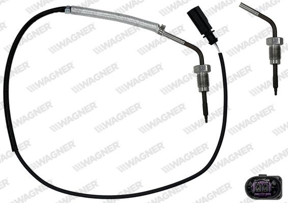 Sensor, udstødningsgastemperatur WAGNER ETP00020 WAGNER ETP00020 Sensor udstødningsgastemperatur Seat IBIZA 2004
