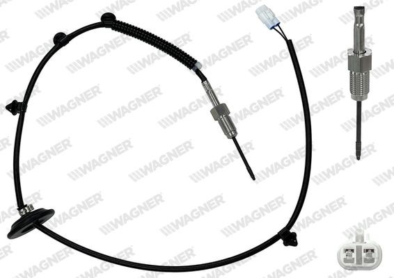 Sensor, exhaust gas temperature WAGNER ETP00089 WAGNER ETP00089 2007 HYUNDAI TUCSON exhaust gas temperature sensor replacement