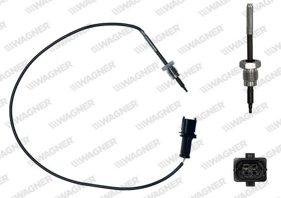 Sensor, udstødningsgastemperatur WAGNER ETP00099 WAGNER ETP00099 Sensor udstødningsgastemperatur FIAT GRANDE PUNTO 2006