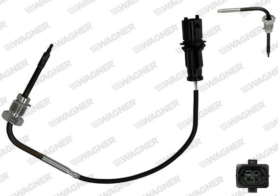 Sensor, exhaust gas temperature WAGNER ETP00135 WAGNER ETP00135 2007 FIAT BRAVO exhaust gas temperature sensor replacement