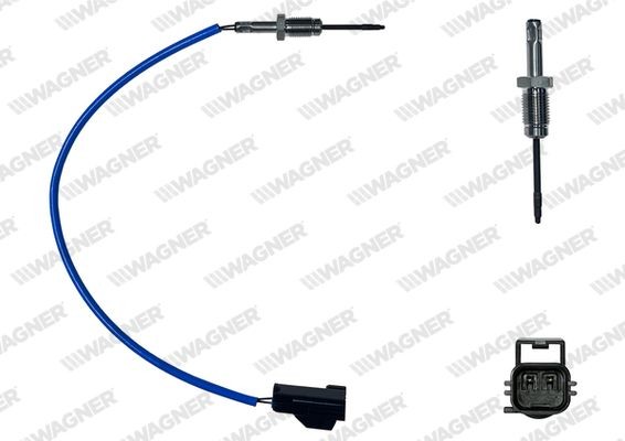 Sensor, exhaust gas temperature WAGNER ETP00144 WAGNER ETP00144 HONDA CR-V 2001 exhaust gas temperature sensor price