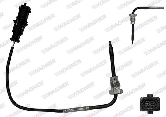 WAGNER Snímač teploty výfukových plynov ETP00252 cena Snímač teploty výfukových plynov Fiat 199 ETP00252 WAGNER