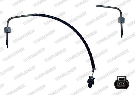 WAGNER Αισθητήρας, θερμοκρασία καυσαερίων ETP00283 WAGNER ETP00283 Αισθητήρας θερμοκρασίας καυσαερίων Citroën NEMO γνήσια