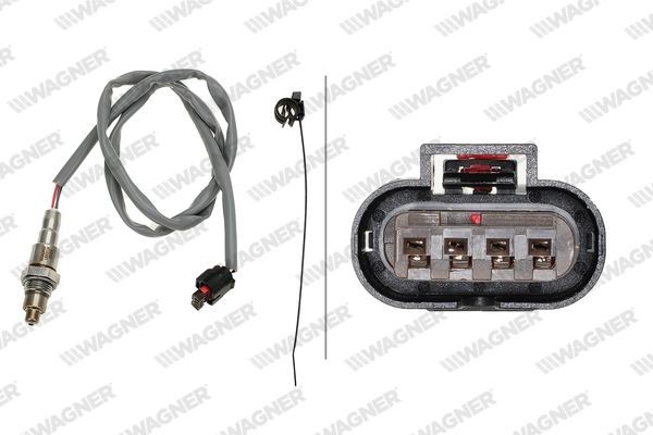 WAGNER Sonda lambda LBS00134 WAGNER LBS00134 Sensor de oxigênio Ford Focus 4 Turnier originais preço