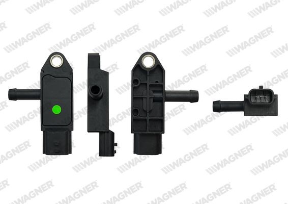 WAGNER Avgastrycksensor PRS00014 WAGNER PRS00014 Tryckgivare partikelfilter Renault Clio 3 Skåpbil