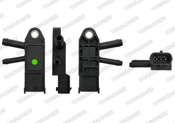 WAGNER Sensor, avgasstrykk PRS00051 WAGNER PRS00051 Eksostrykk sensor Fiat Punto mk3 199 pris