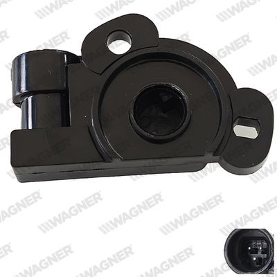 WAGNER Sensor, drosselventilstilling THR00006 WAGNER THR00006 Sensor drosselventilstilling Tico Hatchback pris