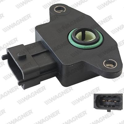 WAGNER Gasklep positiesensor THR00009 WAGNER THR00009 Smoorklepsensor Porsche 911 964 Cabrio prijs