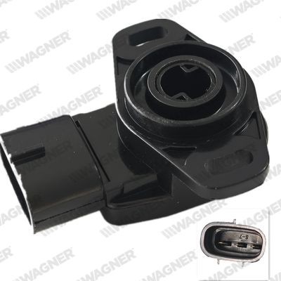 Gasklep positiesensor WAGNER THR00010 WAGNER THR00010 Smoorklepsensor SUZUKI GRAND VITARA 2012