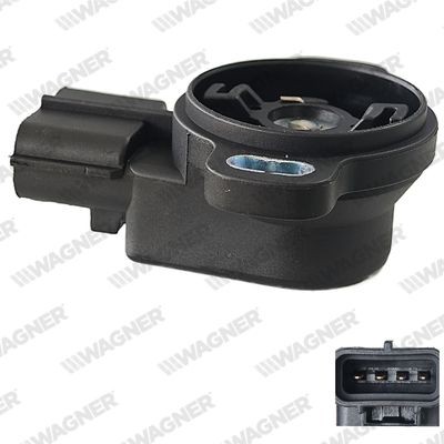 WAGNER Sensor, drosselventilstilling THR00030 WAGNER THR00030 Gasspjeld sensor Renault GRAND SCÉNIC billige