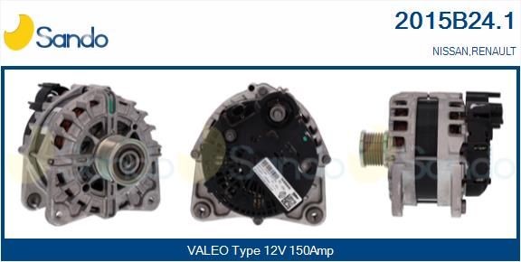 SANDO Lichtmaschine 2015B24.1 Generator SANDO Renault 25 2015B24.1