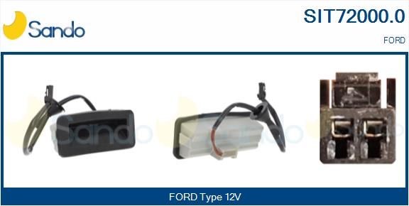 SANDO Kontakt, dörrlåssystem SIT72000.0 SIT72000.0 SANDO centrallås FORD FOCUS