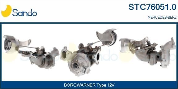 Turbolader SANDO STC76051.0 SANDO STC76051.0 Turbolader Mercedes-Benz V-Klasse 2016