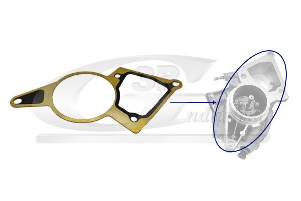 Tetning, vakuumpumpe 3RG 74214 3RG 74214: Vakuumpumpe for bremsekraftforsterker Jaguar S-TYPE 2004