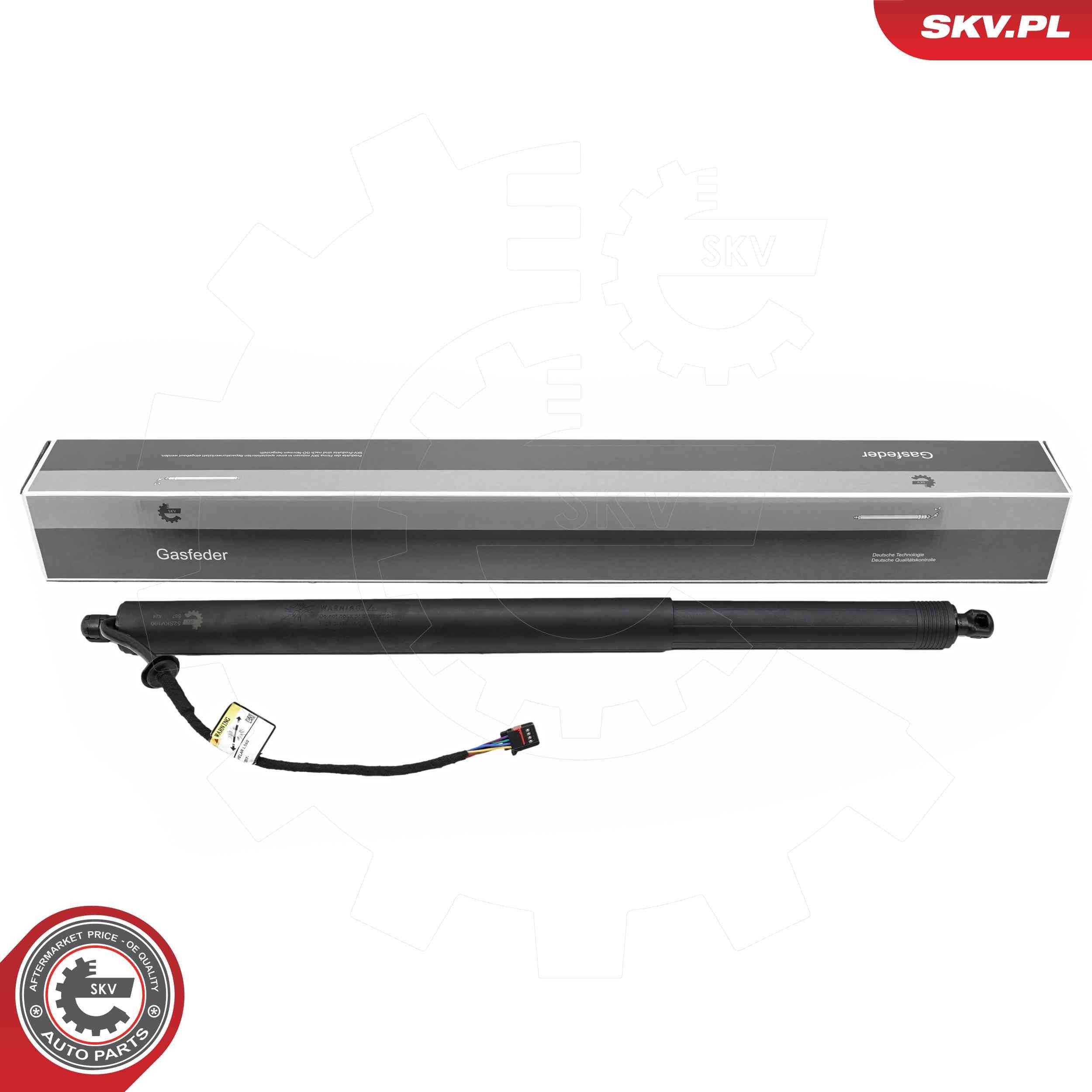 ESEN SKV Elektromotors, Bagāžas nod. vāks 52SKV190 Bagāžnieka amortizatori ESEN SKV DISCOVERY 52SKV190 lēti