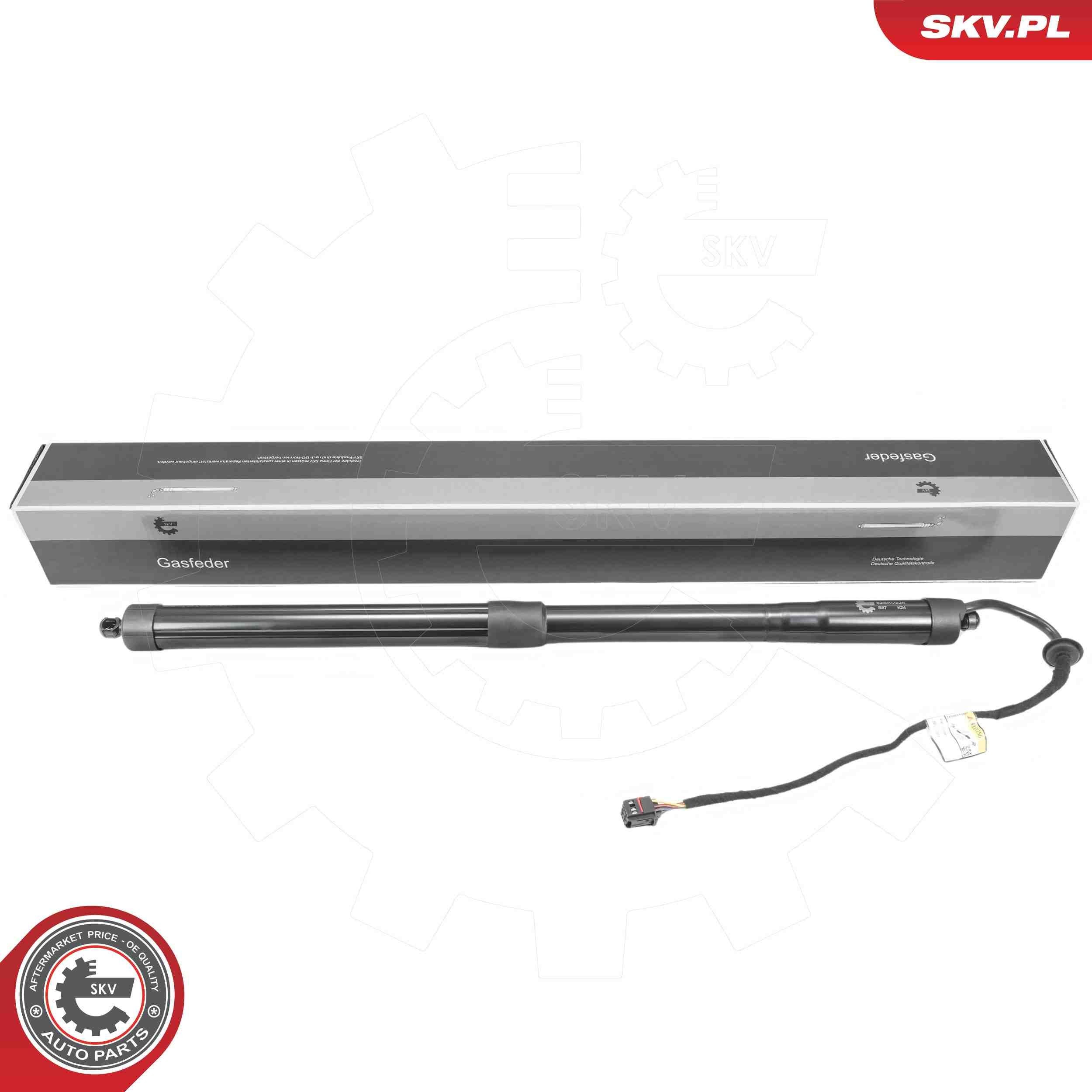 ESEN SKV Elektromotors, Bagāžas nod. vāks 52SKV226 Bagāžnieka amortizatori ESEN SKV Nissan QASHQAI 52SKV226