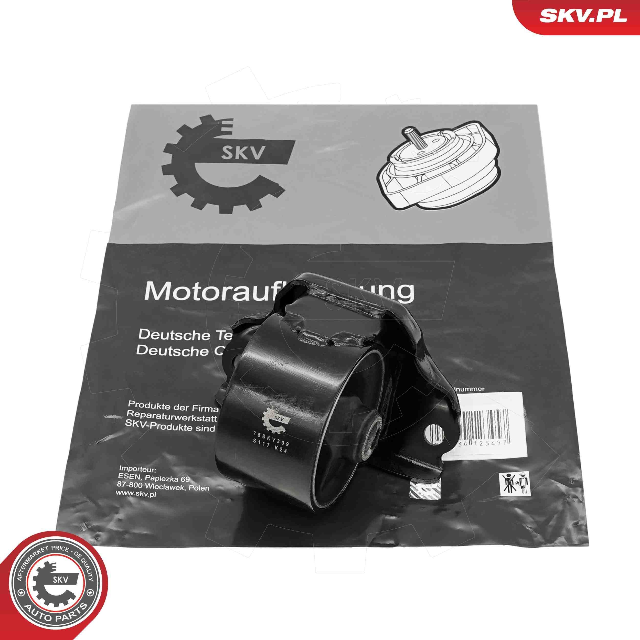 ESEN SKV Ulożenie motora 75SKV339 Silentblok motora ESEN SKV Opel AGILA 75SKV339