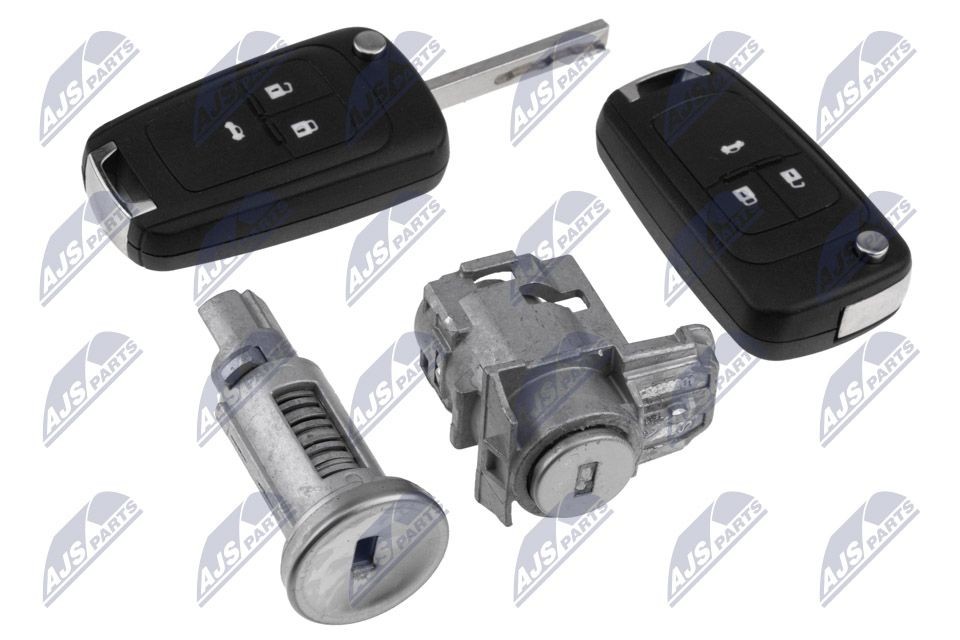 NTY Jeu de serrures, verrouillage EZC-PL-158 Élément d'ajustage verrouillage central Chevrolet T250, T255 EZC-PL-158 NTY