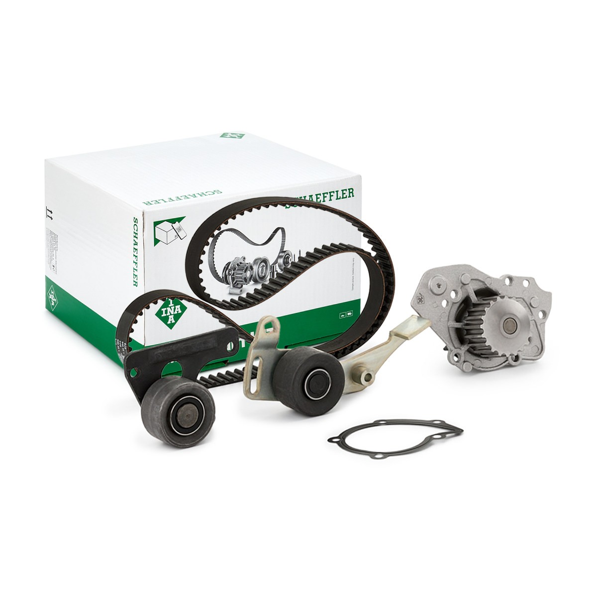 INA Kit de distribution + pompe à eau 530 0011 30 Courroies Peugeot 205 I: Kit de distribution + pompe à eau INA 530 0011 30