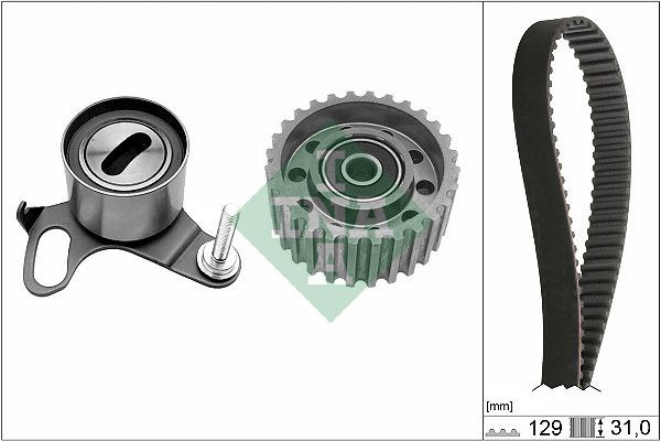 INA Jogo de correias dentadas 530 0048 10 INA 530004810 Kit de correia de distribuição Toyota Hilux IV preço