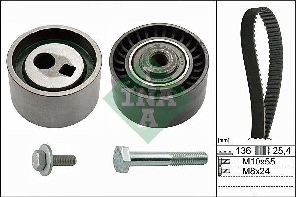 INA Kit cinghia di distribuzione 530 0095 10 INA 530 0095 10 Kit distribuzione Peugeot 306 Cabrio originali prezzo
