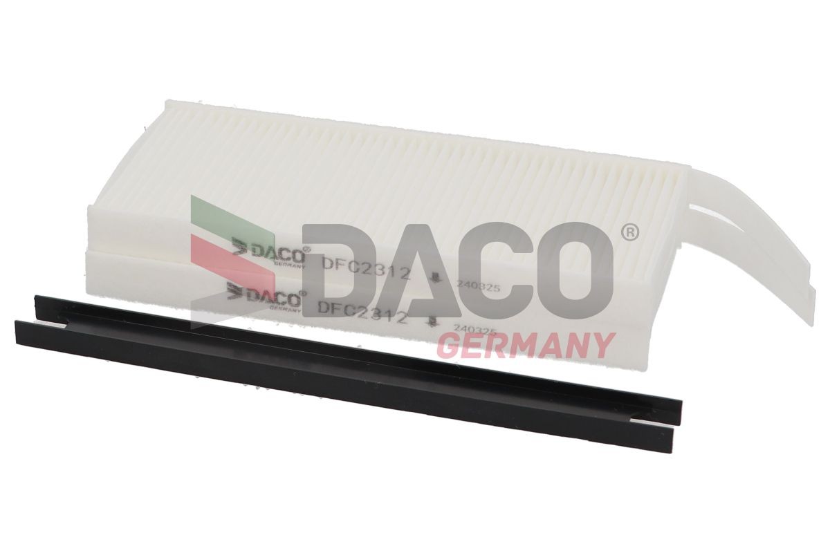 DACO Germany Filtro abitacolo DFC2312 DFC2312 costo Filtro abitacolo DACO Germany MERCEDES-BENZ Classe E