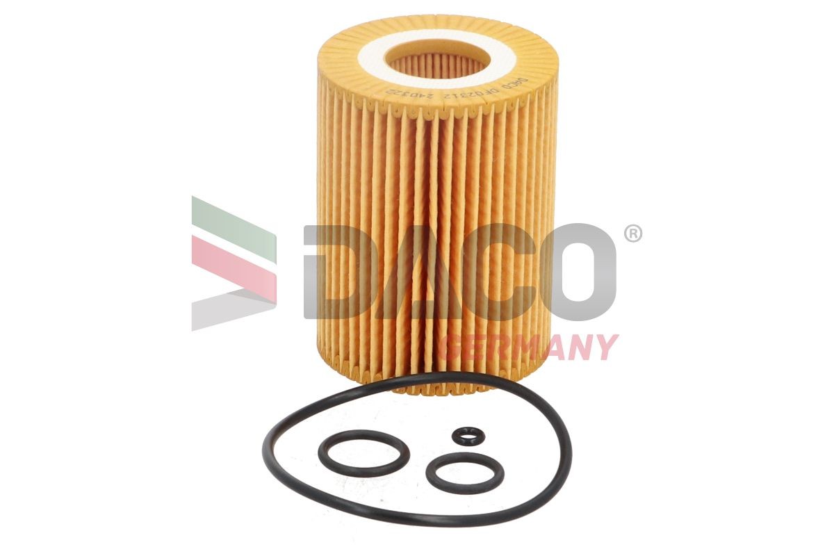 DACO Germany Oliefilter DFO2312 Oliefilter van de motor DACO Germany MERCEDES-BENZ DFO2312