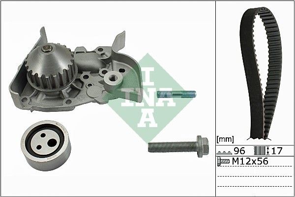 INA Distributieriem set + waterpomp 530 0191 30 Distributieriem met waterpomp INA ESPACE 530 0191 30 goedkoop