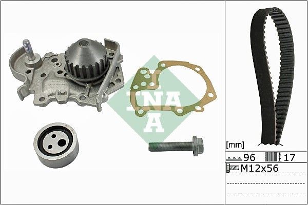 INA Vodné čerpadlo + sada ozubeného remeňa 530 0191 31 INA 530 0191 31 originálne Vodné čerpadlo + sada ozubeného remeňa Nissan Patrol K260 cena